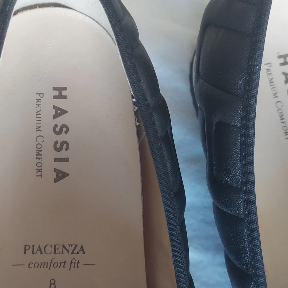 Hassia black comfort shoes Size 10 - Picture 5 of 8